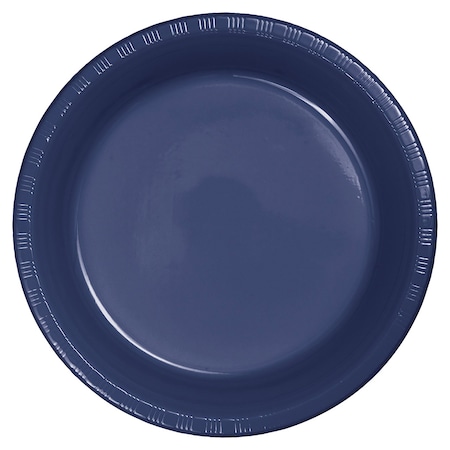 Touch Of Color Navy Blue Plastic Dessert Plates, 7", 240PK 28113711